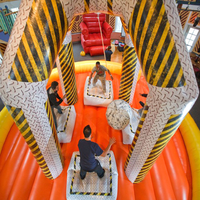 Arène de jeu gonflable interactif, grande jouet en Pvc, équipement de Sport, boule de montage