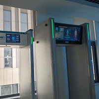 Detector de Metales Inteligente con IA para Detección de Teléfonos Móviles, Puerta de Seguridad para Escuelas y Fábricas