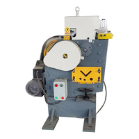 Machines de travail du fer Poinçon et cisaillement Machine Canal Acier Angle Coupe Poinçonnage et Cisaillement Machine Ferronnier
