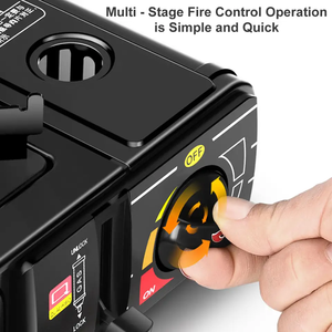 Fornello a <span class=keywords><strong>Gas</strong></span> Portatile da Esterno in Acciaio Inox Mini Fornello a <span class=keywords><strong>Gas</strong></span> per Cucinare BBQ Attrezzatura da Campeggio con Valigetta - Product Image 3