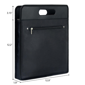 Sac de transport pour disque vinyle LP Records Étui durable pour albums vinyle pour la plupart des disques vinyle 7 "10" 12 "LP Étui de <span class=keywords><strong>rangement</strong></span> pour <span class=keywords><strong>CD</strong></span> vinyle - Product Image 4