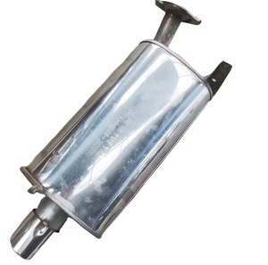 Silencieux d'échappement en acier inoxydable YueYang à finition lisse pour Mitsubishi Galant 2.0T, en tôle d'acier de 1,5 mm, vente directe sur le marché secondaire - Product Image 1