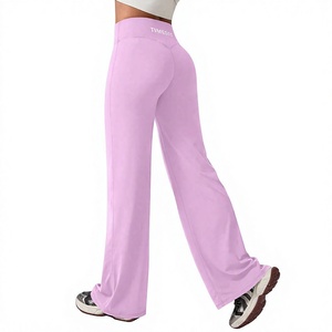 Leggings de yoga sans couture à taille haute pour femmes, extensibles, pour le fitness, l'entraînement sportif, vêtements de sport, pantalons, logo personnalisé OEM - Product Image 2