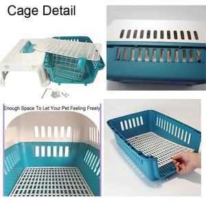 Gros Pet <span class=keywords><strong>Cage</strong></span> Pet Transporteur Aérien Approuvé pour Autre Animal de Compagnie Chat Chien - Product Image 3