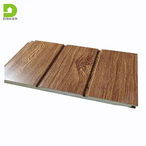 Pu金属壁板廉价装饰隔热板3D外墙板用于预制护板房屋隔热