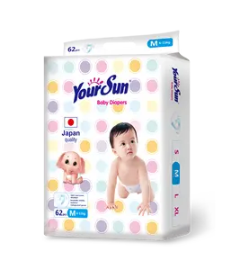 High Quality A Plus Baby Elastic String Free Extra Large Baby Diapers M Size Verified Care Daily Diaper Suppliers For Kids