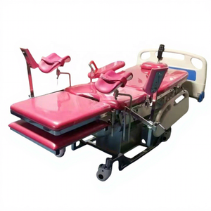 <span class=keywords><strong>Cama</strong></span> de Partos Obstétrica Eléctrica de Alta Calidad con <span class=keywords><strong>Mesa</strong></span> <span class=keywords><strong>Auxiliar</strong></span> Doble - Product Image 1