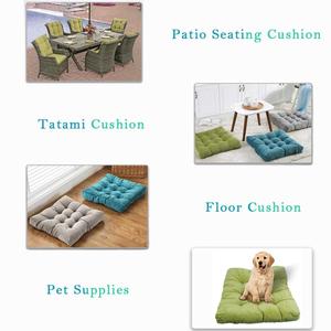 High Quality Solid Color Home Tatami Floor <strong>Cushion</strong> Round Seat Meditation <strong>Cushion</strong> <strong>Pad</strong> - Product Image 4