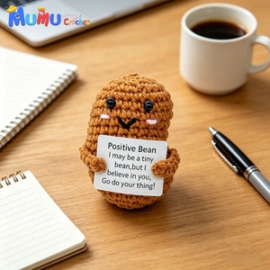 Giocattolo di Peluche Amigurumi Fatto a Mano, Piselli all'Uncinetto, <span class=keywords><strong>Due</strong></span> Piselli in una Bocciola per Decorazione Casa - Product Image 3