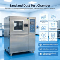 Chambre d'essai de densité de poussière ISO Standard, mélange de poussière 5 kg/m³, armoire d'essai anti-poussière pour l'électronique grand public