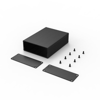 Boîtier en aluminium anodisé 74*29mm Boîtiers d'instruments électroniques en métal Boîtier PCB Boîtiers de boîtes de jonction