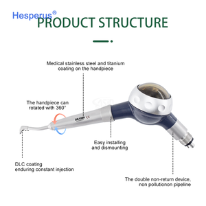 Macchina per lucidare/lucidatrice dentale per aria profia ad aria compressa dentale portatile - Product Image 4