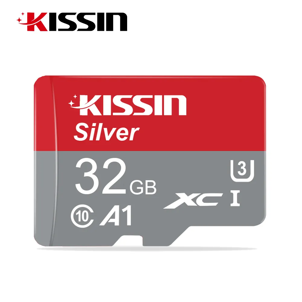 KISSIN 원래 사용자 정의 로고 OEM 클래스 10 마이크로 32GB 64GB 128GB 256GB SD 카드 고용량 Memoir
