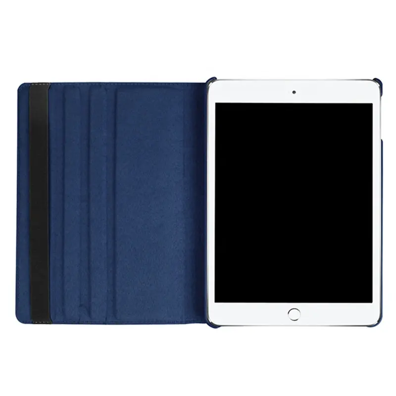 For iPad 10.2/9.7 mini 3/4/5 Pro Protective Shell 360 Degree Rotation Cover Stand Leather Tablet Case With Auto Wake Sleep