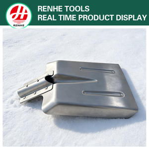 Tête de <span class=keywords><strong>pelle</strong></span> à neige multifonctionnelle en <span class=keywords><strong>aluminium</strong></span>, grande <span class=keywords><strong>pelle</strong></span> à grains en métal robuste pour le déneigement et le jardinage - Product Image 5
