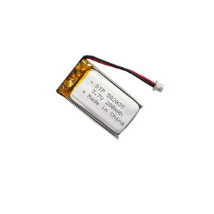 Batería de Iones de Litio 502035 de 280 mAh y 3.7 V, Fabricante OEM para Juguetes, Suministro Directo de Fábrica de Polímeros - Product Image 1