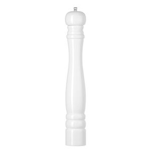 Moulin à sel en bois blanc HENDI, meuble de cuisine, diamètre 65 mm, hauteur 415 mm - Product Image 1