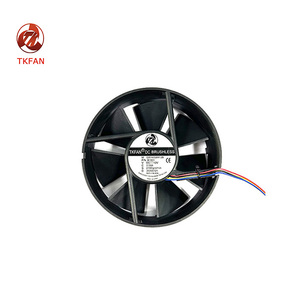 Ventilador de refrigeración Reversible de 140*38mm CC, flujo <span class=keywords><strong>axial</strong></span> Circular para uso agrícola, fuente eléctrica, compatible con OEM y ODM - Product Image 2