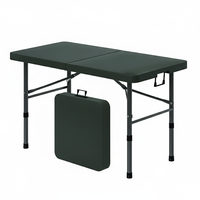Table de repas pliable moderne et portable en plastique pour événements hôteliers et de camping – Vente en gros