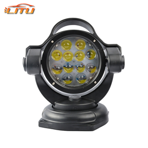 ไฟฉาย LED กำลังสูงรีโมทคอนโทรล12V แบบพกพา60W LED ไฟค้นหาฐานแม่เหล็ก360องศา - Product Image 1