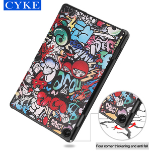 Funda Protectora de Cuero Pintada con Tapa Tríptica para Tablet <span class=keywords><strong>Lenovo</strong></span> <span class=keywords><strong>Tab</strong></span> <span class=keywords><strong>M10</strong></span> <span class=keywords><strong>3</strong></span>.ª Generación TB-328F de 10.1 Pulgadas - Product Image 6