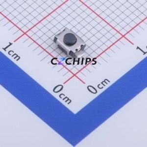 GT-TC029A-H020-L1A Tactile Switch SMD Switch Single Pole Single Throw Round Button 1.6N Vertical Mount - Product Image 1