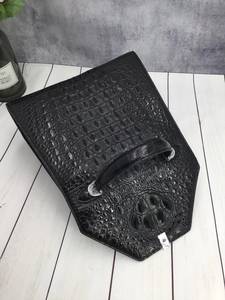 Customizable crocodile <b>leather</b> <b>handbag</b> | premium flip bag for corporate gifts and retail - Product Image 3