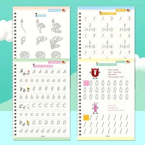 Unique Silk Screen Printed Kids English Grooved Handwriting Copybook - Durable Practice <b>Book</b> for Events and Gifts - Product Image 3