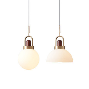 Japanese-Style Wooden <b>Pendant</b> <b>Light</b> Nordic Minimalist Style for Restaurants Bedrooms Balconies; Glass Chandelier for Home Decor - Product Image 2