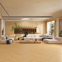 Carreaux de sol en céramique imitation bois de qualité porcelaine de l'usine de Foshan, 600X1200mm, surface mate, aspect bois, chambre à coucher, salon