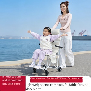Silla de Ruedas Manual Plegable Ligera <span class=keywords><strong>LEHO</strong></span> con 1 Año de Garantía para el Cuidado de Ancianos y Personas con Discapacidad, Diseño de Inodoro - Product Image 1