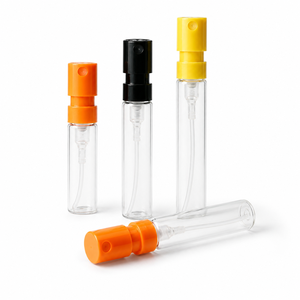 1.5ml 2ml 2.5ml Mini Portable Glass Perfume Sample Bottle with <strong>Spray</strong> Crimp Neck Travel Size Empty Atomizer - Product Image 3
