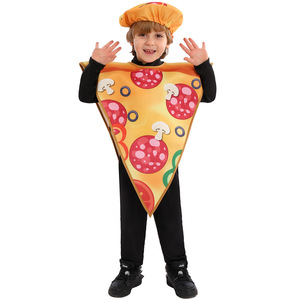 Disfraz de Pizza para Niños, Traje de Juego de Rol, Body Negro para Halloween y Actuaciones Escolares - Product Image 5