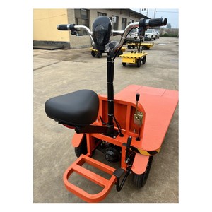 Electric Warehouse Transportation Cart Carrying Capacity of 1 Ton Hand Carts <b>Trolleys</b> - Product Image 5