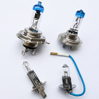 Ampoules de phare haute luminosité 24V pour voitures et camions : H1, H3, H4, H7, lampe de camion 130W, ampoule halogène 24V haute luminosité longue durée de vie