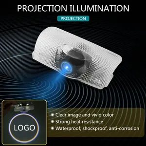 Luces LED de Proyección con Logotipo de Coche para Puerta, Lámparas Fantasma para <span class=keywords><strong>Toyota</strong></span> Avalon, Camry, Highlander, Tundra, 4Runner, Prius, <span class=keywords><strong>Sienna</strong></span>, Sequoia, Venza - Product Image 4