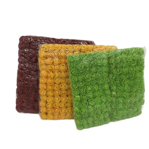 إكسسوارات زهور زفاف زرقاء ملكية تصنعها بنفسك من الورود المصنوعة من الفوم الاصطناعي الصغيرة ، رؤوس زهور مزيفة صغيرة - Product Image 5