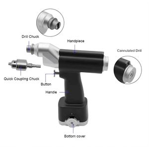 Alta Qualidade Universal Power System Conjunto Ortopédico Veterinária Ortopédica Canulada Broca com Bateria - Product Image 2