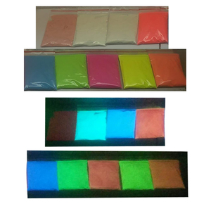 Großhandel benutzerdefinierte hohe helle lang wirkenden photolumineszierende pulver leucht strontium aluminat verbindung glow in the dark pigment - Product Image 5