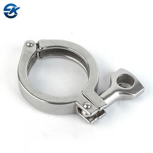 Пищевая нержавеющая сталь SS304 санитарно-тройной зажим фитинги TC одноконтактный зажим Сверхмощный зажим - Product Image 6