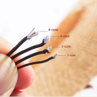 Hilo Elástico de Nylon con Núcleo de Látex, Cuerda Elástica Flexible para Pulseras y Abalorios, con Empaque en Caja