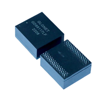 Échantillon gratuit Transformateur LAN 24pin pour modules IC 10/100/1000base-t Composants électroniques magnétiques réseau 24 broches magnétiques