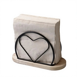 "Handcrafted Ceramic Napkin Holder Unique and Stylish Addition to Your <b>Table</b> Minimalist Metal Napkin Holder - Product Image 6
