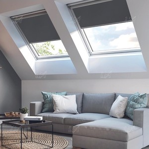 Puits <span class=keywords><strong>de</strong></span> lumière moderne et économique en alliage d'aluminium, à verre trempé Low-e, étanche, avec design graphique, pour salle <span class=keywords><strong>de</strong></span> bain et fenêtre <span class=keywords><strong>de</strong></span> grenier - Product Image 6