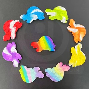 Juguete Sensorial de Silicona con Ventosa de Animales Marinos, Antiestrés y para Aliviar el Estrés, Estilo TikTok, Regalo de Descompresión para Niños - Product Image 5