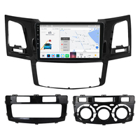 MEKEDE M6 3D Android QLED écran autoradio 360 caméra avec navigation GPS pour Toyota Fortuner Hilux 2005-2014