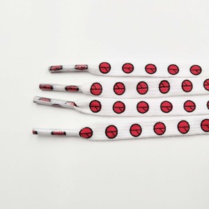 Cordones de Zapatos con Bonitos Diseños, Cordones Personalizados Impresos, Proveedor de Fábrica, Gran Venta - Product Image 3