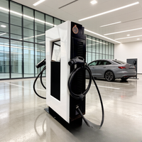 Estación de Carga Comercial para Vehículos Eléctricos 40-80kW CCS2 Gun OCPP 1.6J, Solución de Estacionamiento para Flotas con Conector Dual Independiente TA-DC-DD Nuevo-B