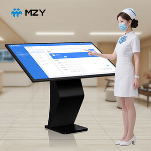 Écran tactile interactif 4K sur pied de 43, 49, 55 pouces avec base de type K pour affichage publicitaire Android Wifi - Product Image 1