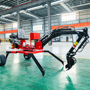 Heißer Verkauf: Neues Design Tragbarer Kleiner Anhänger-Baggerlader, <span class=keywords><strong>Mini</strong></span>-Bagger für Landwirtschaft, Kleiner Bagger, <span class=keywords><strong>Mini</strong></span>-Baggerlader - Product Image 4